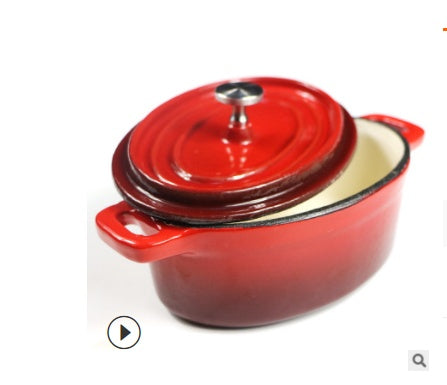 Oval mini saucepan