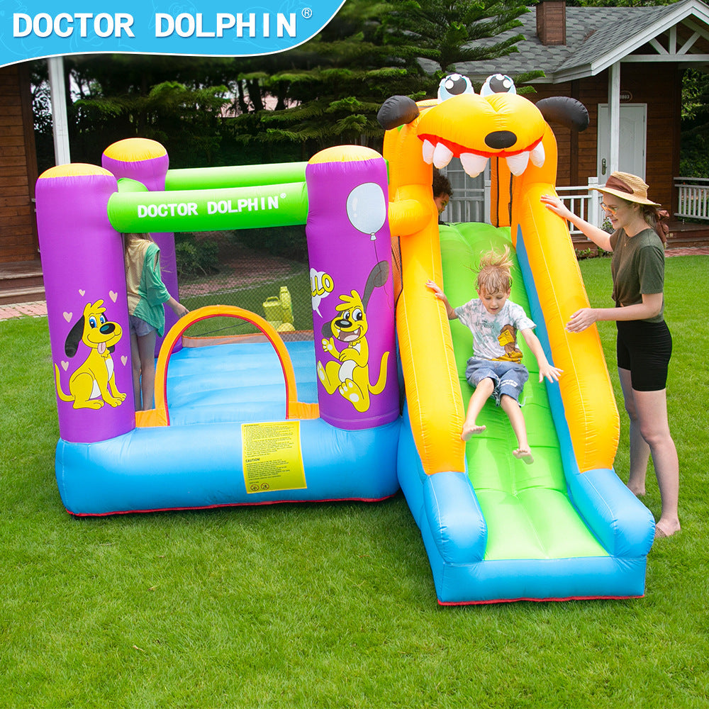 Children's Home Castle Small Inflatable Jump Bed