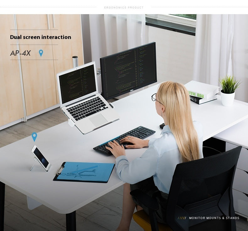 Laptop Stand Desktop Adjustable Riser