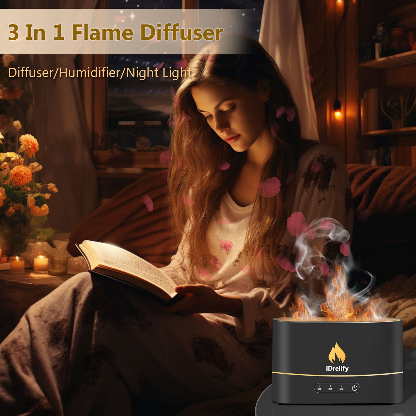 Flame Aroma Diffuser ShopWithASmile7.com