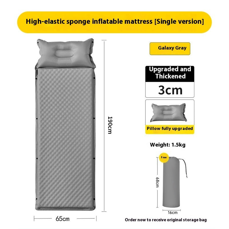 Auto-inflation Air Mattress Outdoor Camping Portable Floatation Bed