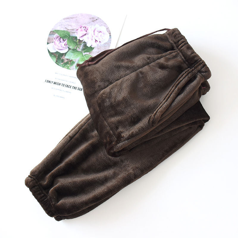 Warm home pants