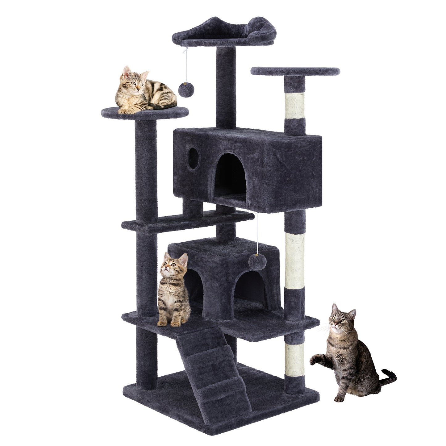 Multi Functional Cat Treehouse Cat Climbing Frame ShopWithASmile7.com