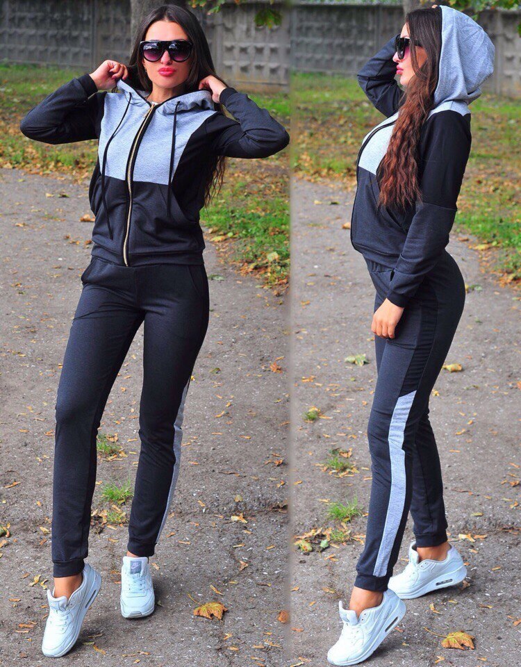 European And American New Women's Leisure Sports Suit