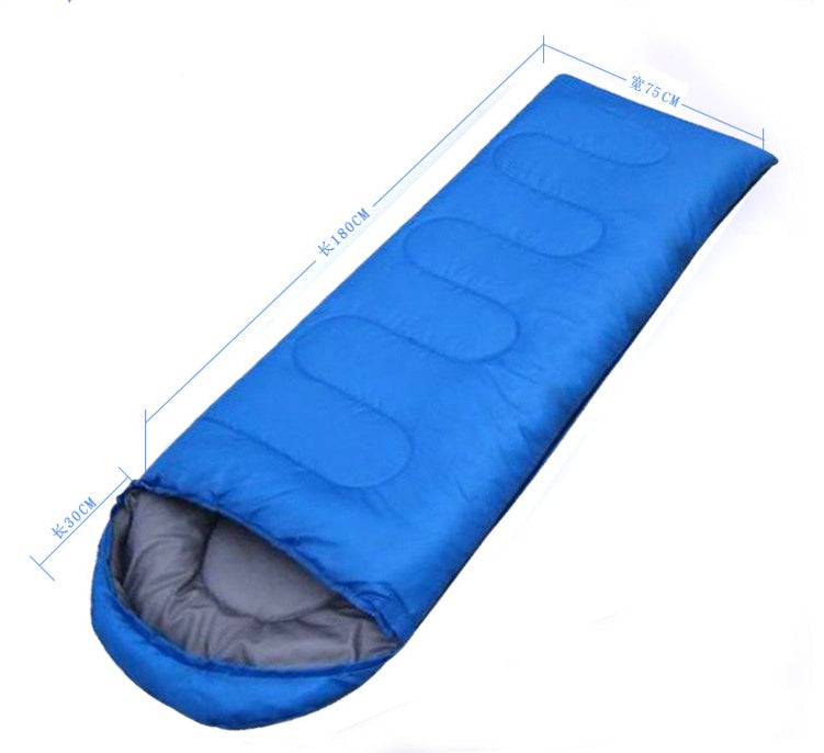 Outdoor Camping Sleeping Bag Portable Light Waterproof Travel Hiking Sleeping Bag With Cap ShopWithASmile7.com