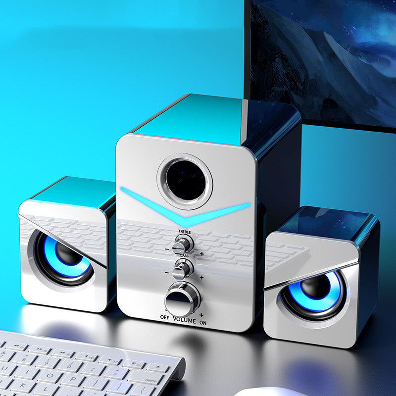 Compatible With , Computer Audio Home Desktop Notebook Universal Small Speaker ShopWithASmile7.com