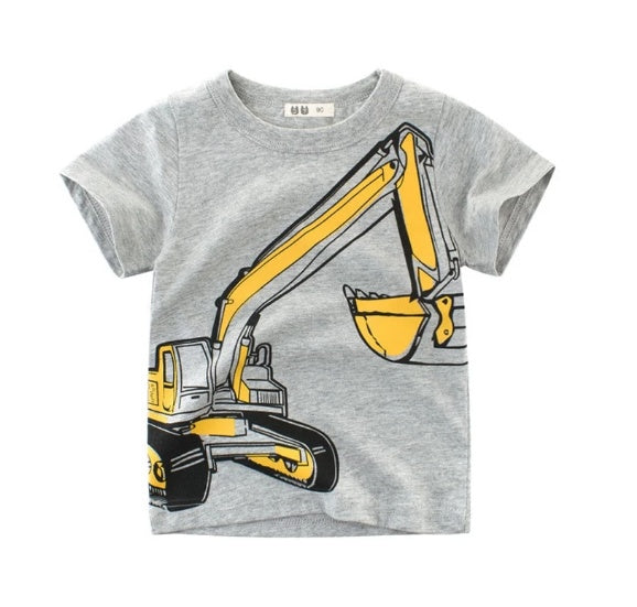 Children's Wear Summer New Korean Children's Boys Cotton T-shirt Men's Treasure In Children's Short Sleeves ShopWithASmile7.com
