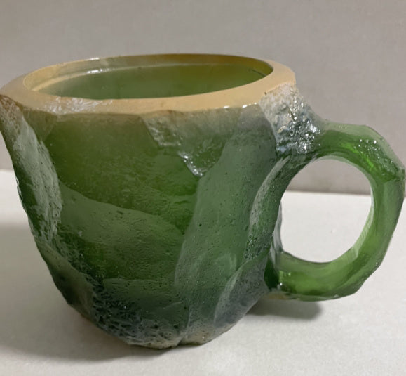400ml Resin Mineral Crystal Coffee Mugs With Handles Elegant Fake Mineral Crystal Cup For Workplace Home Decor Christmas Gift Kitchen Gadgets ShopWithASmile7.com