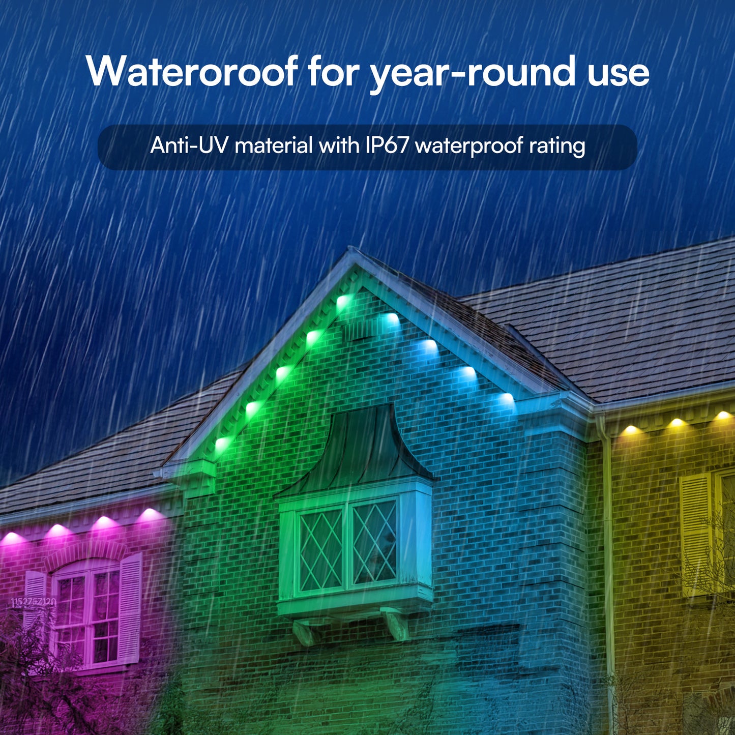 Outdoor Bluetooth Eaves Lamp