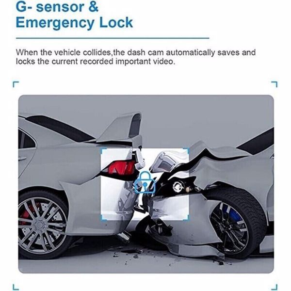 2.4 Inch Full HD 1080P Dash Cam Car DVR Front Camera Or Rear Camera Night Vision G Sensor ShopWithASmile.com