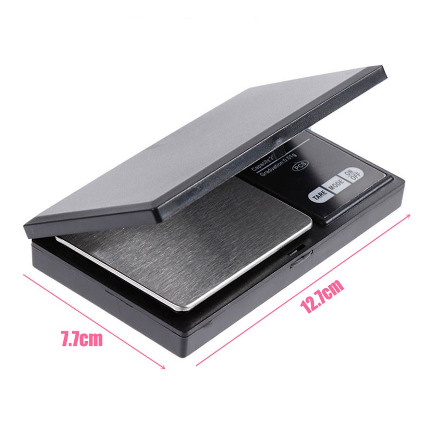 Digital Precision Scale 0.01g to 500g – Pocket Scale, Gold Scale, Jewelry Scale, Mail Scale