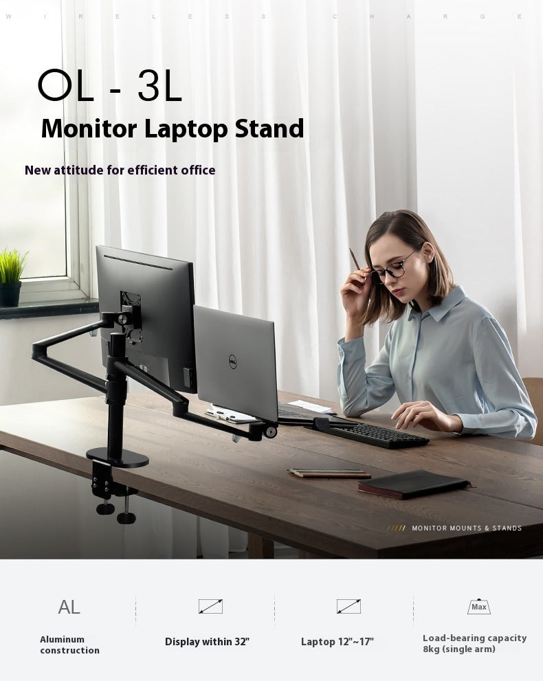Laptop Stand Desktop Adjustable Riser