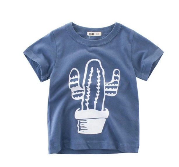 Children's Wear Summer New Korean Children's Boys Cotton T-shirt Men's Treasure In Children's Short Sleeves ShopWithASmile7.com