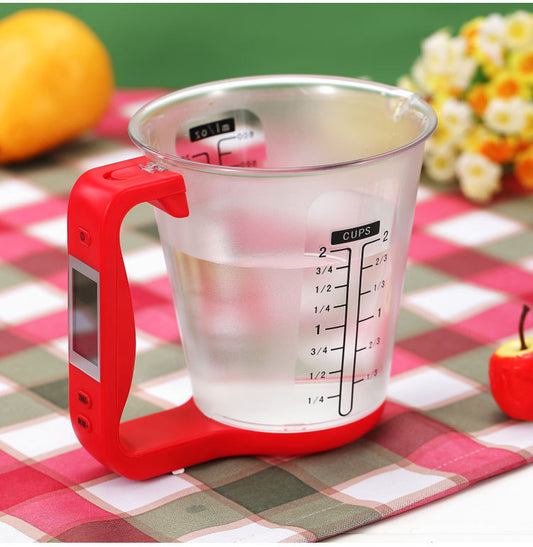 Electronic Scale Measuring Cup Kitchen Scales ShopWithASmile7.com