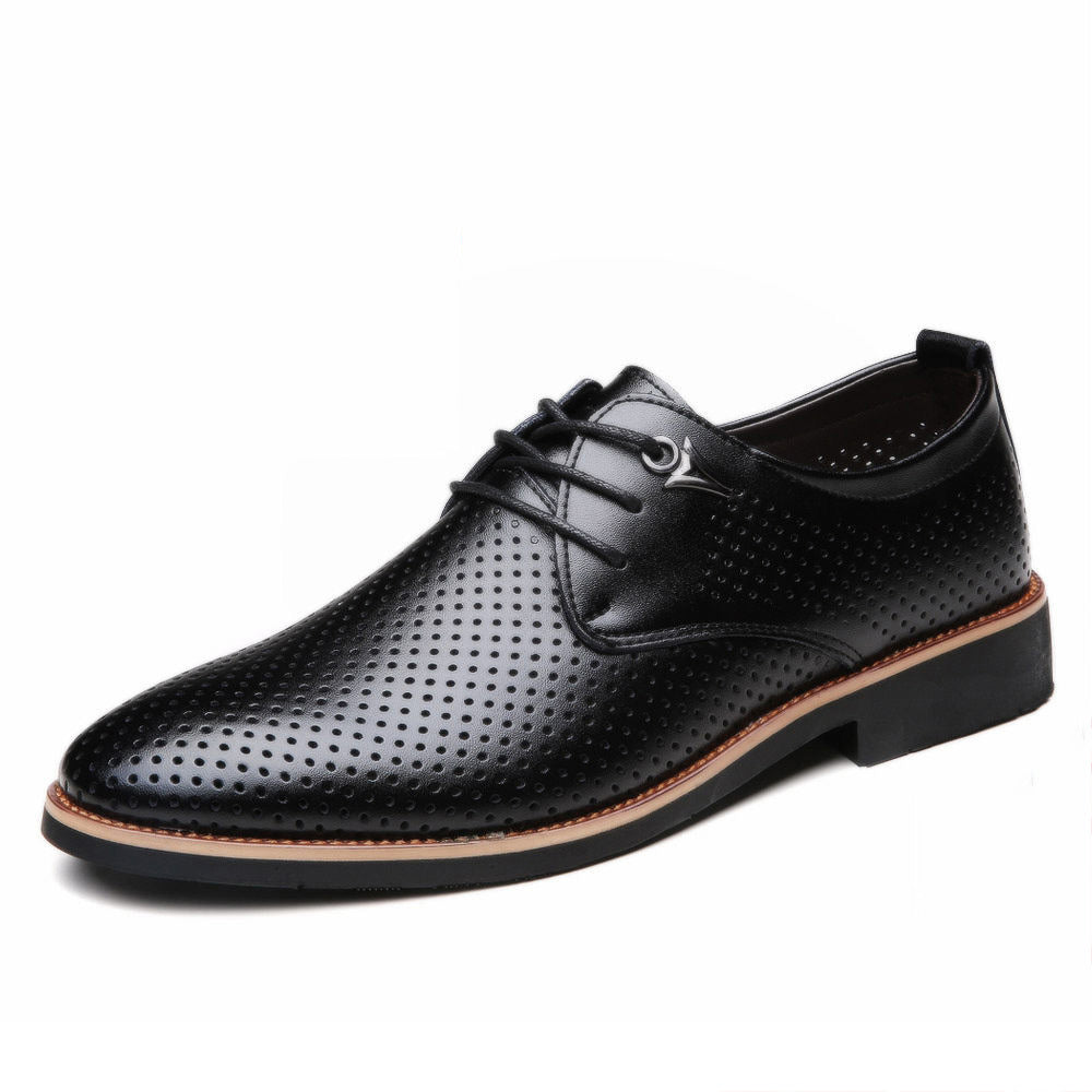 Men's business casual leather shoes