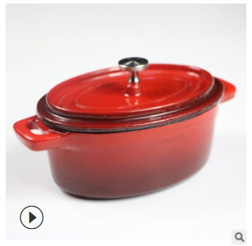 Oval mini saucepan