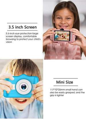 3.5 inch large screen cartoon digital HD camera ShopWithASmile7.com