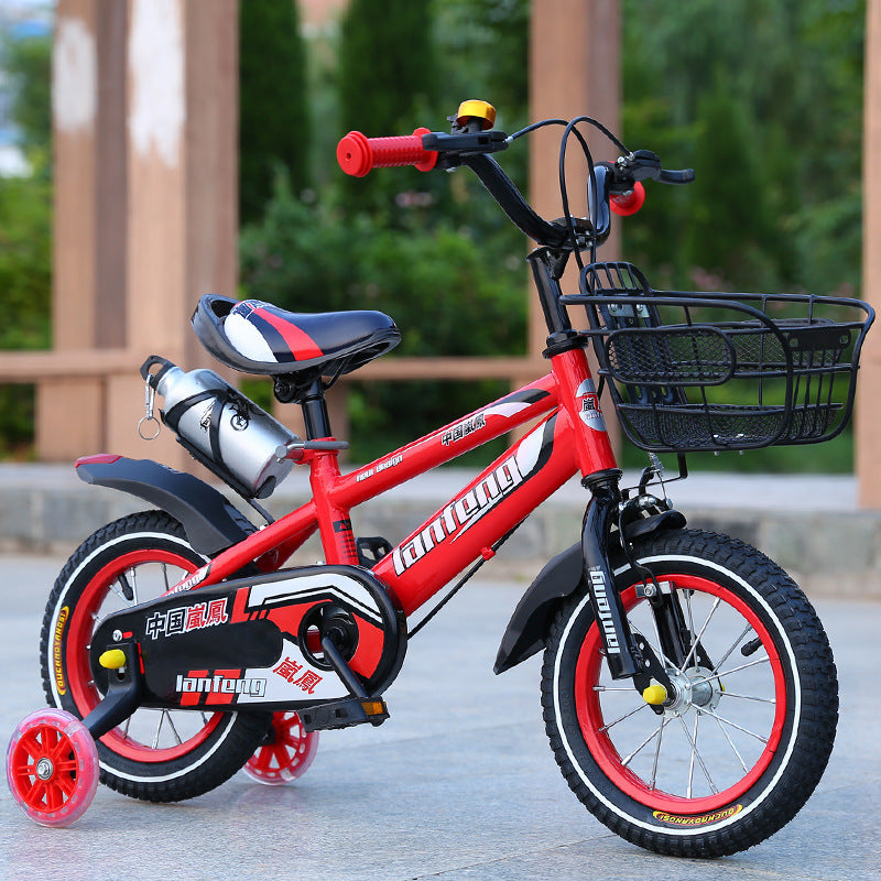 12-Inch Children's Mountain Bike – Durable Bicycle for Kids Aged 3+