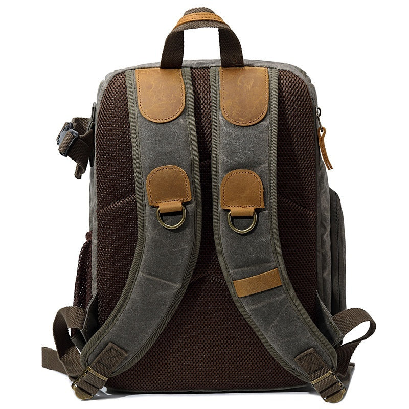 Kalier Digital SLR Camera Bag Waterproof Canvas Men's And Women's Backpacks ShopWithASmile.com