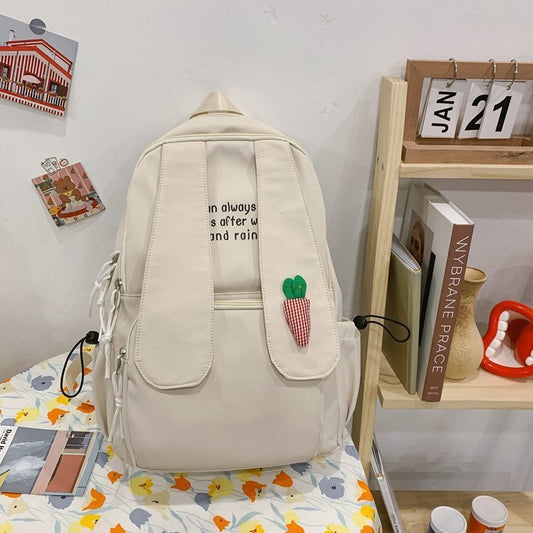 Girl Female Cartoon Anmie Bunny Ear Bagpack Women