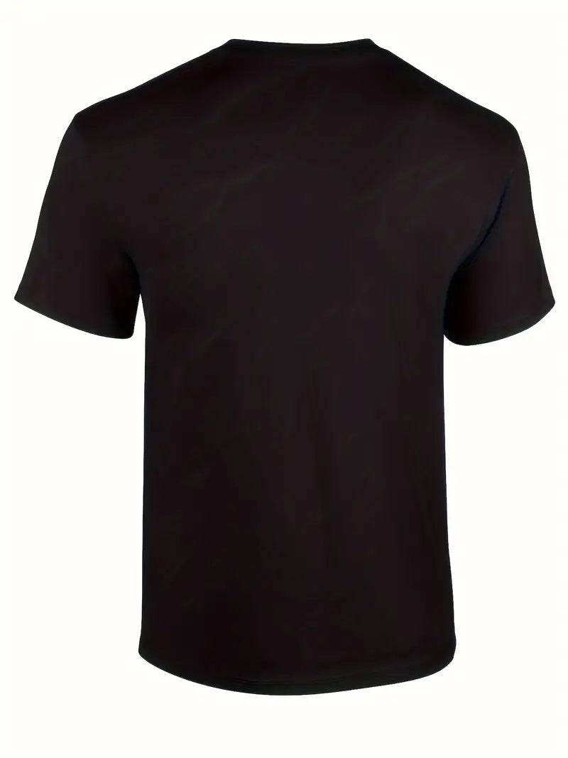 Printed Men's Plus Size Multifunctional Short Sleeved Shirt ShopWithASmile7.com