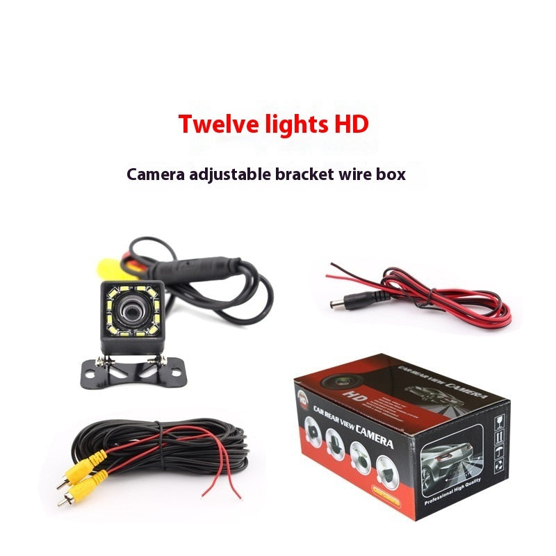 Universal CCD Plug-in Night Vision HD Reversing Video Camera Lens