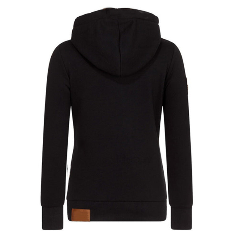 Women's New Long-sleeved Hooded Stitching Sweater ShopWithASmile7.com