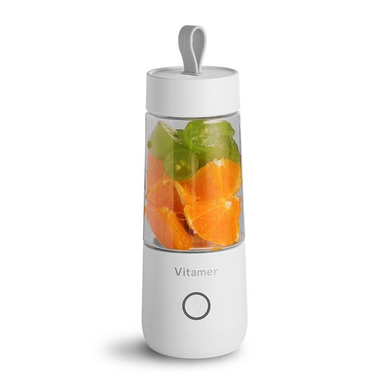 350ml Portable USB Blender Juicer – Rechargeable Electric Smoothie & Juice Maker with Tritan Bottle