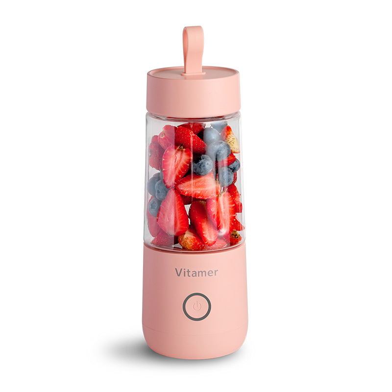 350ml Portable USB Blender Juicer – Rechargeable Electric Smoothie & Juice Maker with Tritan Bottle
