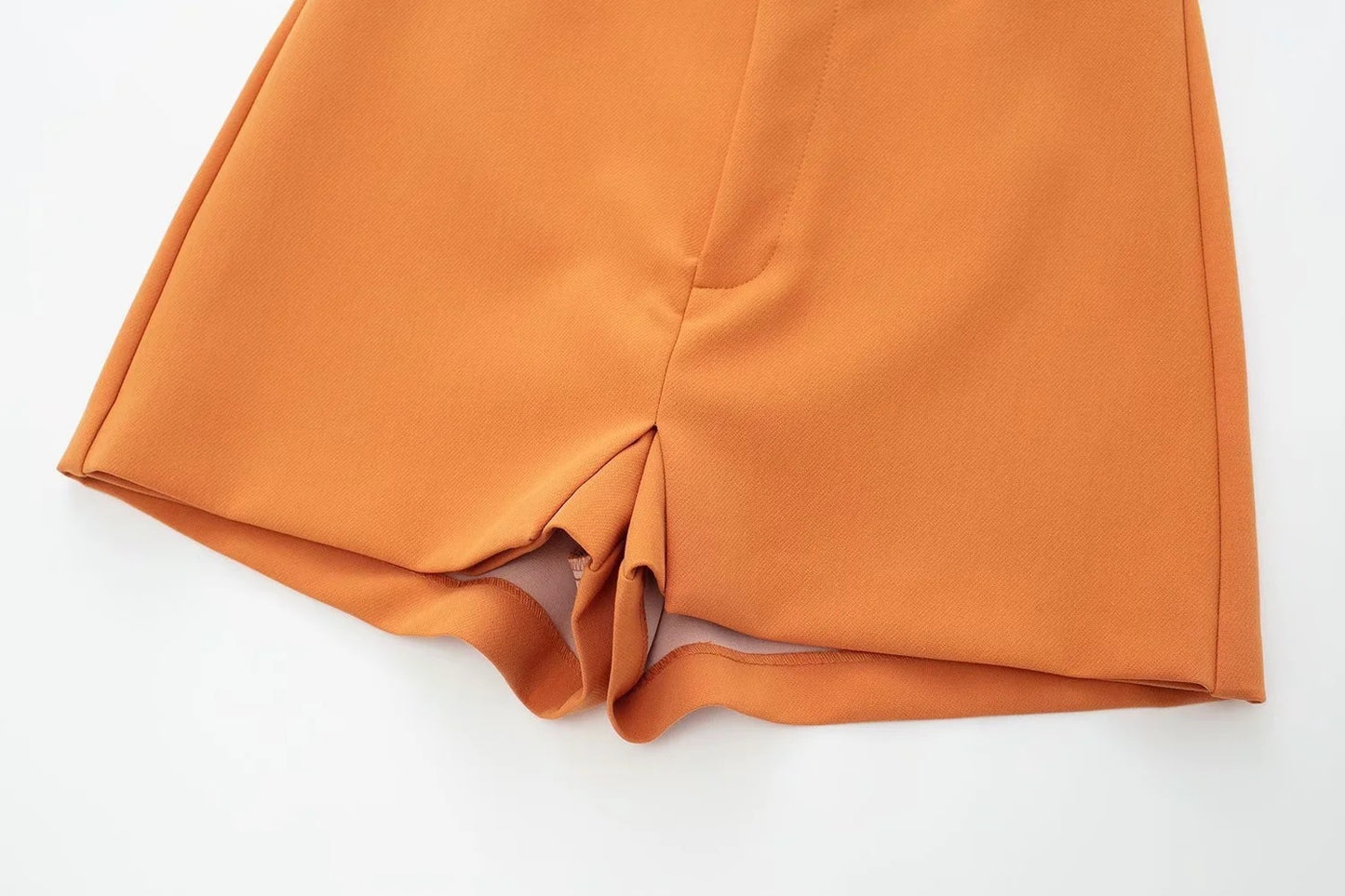 Women's Bow Tie Cropped Blazer Culotte Set