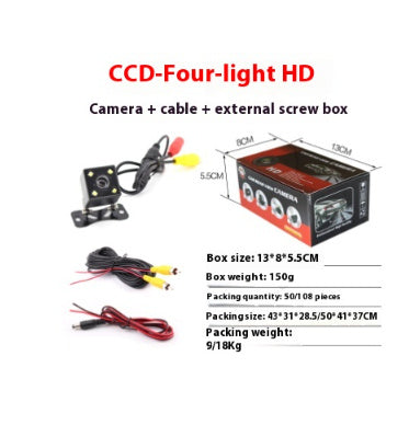 Universal CCD Plug-in Night Vision HD Reversing Video Camera Lens