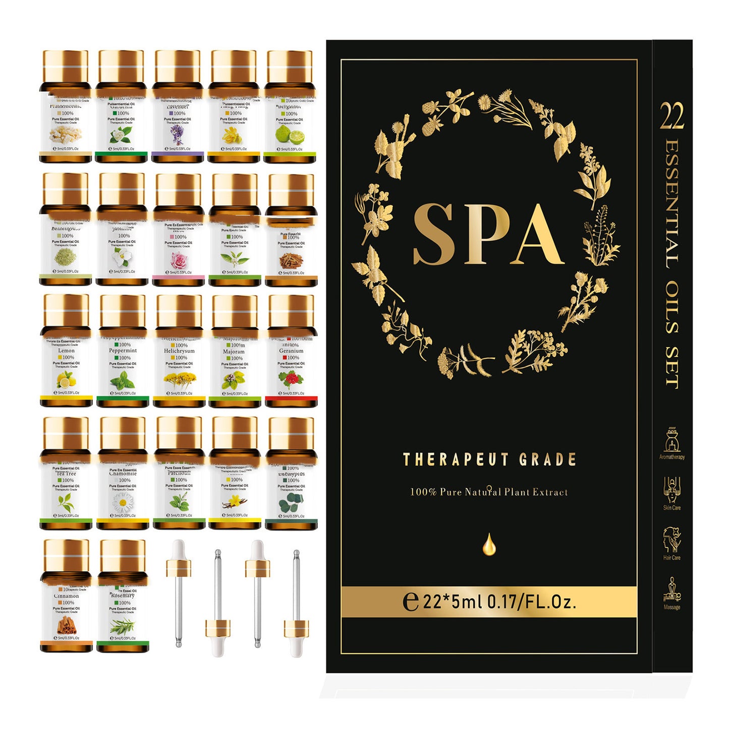 Fashion Natural Essential Oil Spa Set ShopWithASmile7.com