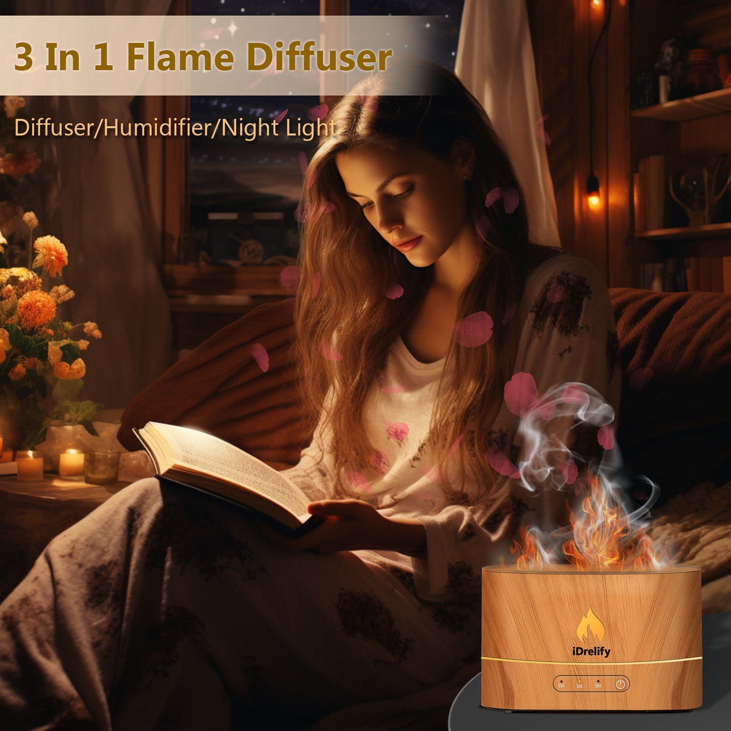 Flame Aroma Diffuser ShopWithASmile7.com