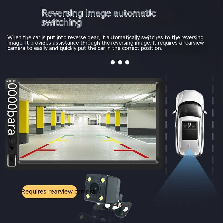 7-inch Large Screen Car Player USB Plug-in Card