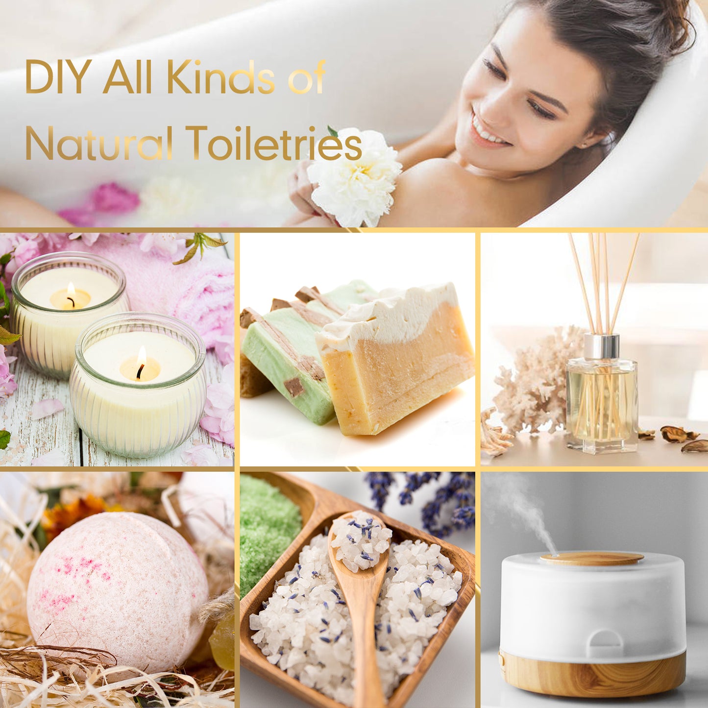 Fashion Natural Essential Oil Spa Set ShopWithASmile7.com