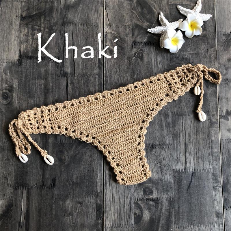 Fashion Vintage Beach Hand Crochet Panties