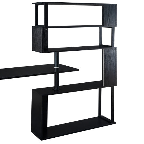 Home Office Computer Desk L-shaped Corner Table ShopWithASmile.com