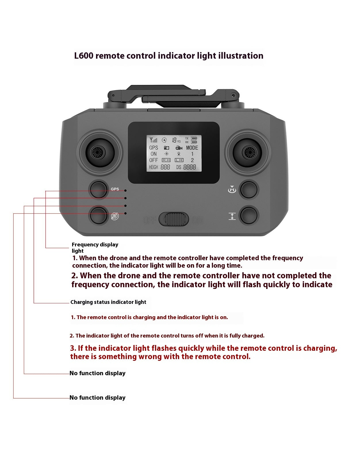 L600PRO Clear Folding Four-axis Flight Remote Control Toy ShopWithASmile7.com