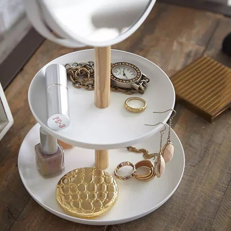 Desktop jewelry sundries storage tray ShopWithASmile7.com