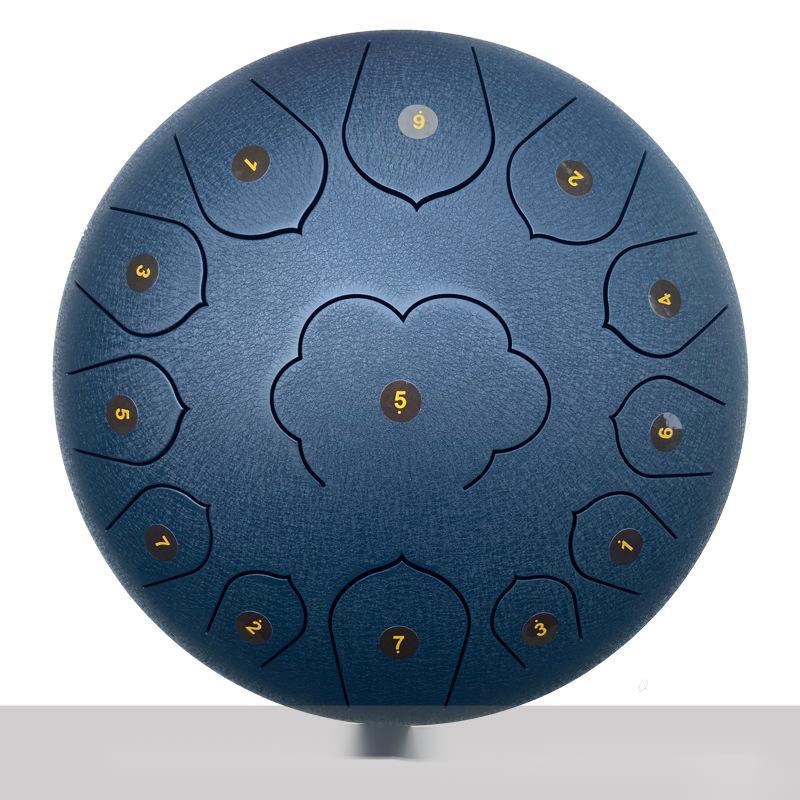 12-Inch 13-Tone Ethereal Drum – Handpan Musical Instrument in Multiple Colors
