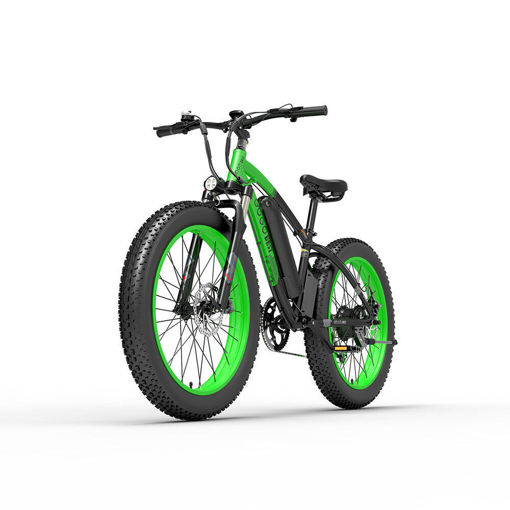 GOBEST GF600 Electric Bicycle – 1000W Motor, 26x4.0 Fat Tires, 48V Lithium Battery, 40KM/H Speed. Powerful Motar E-Bike 26