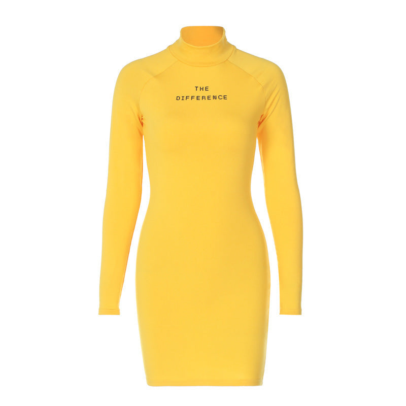 Tight Hip Wrap High Waist Skirt Slimming Long Sleeve ShopWithASmile7.com