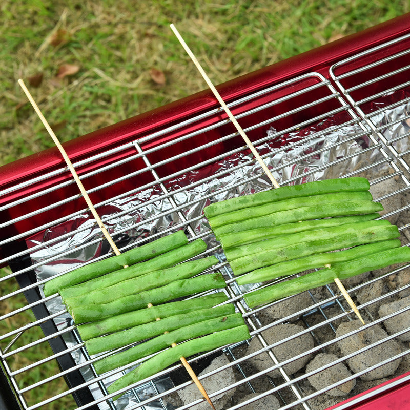 Outdoor Barbecue Tool Accessories Picnic Five-piece Supplies