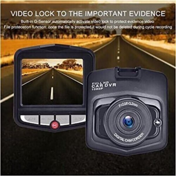 2.4 Inch Full HD 1080P Dash Cam Car DVR Front Camera Or Rear Camera Night Vision G Sensor ShopWithASmile.com