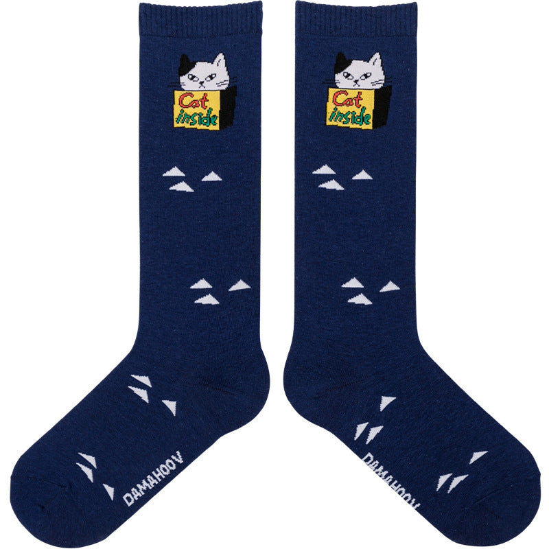 Socks women pure cotton stockings tube socks ShopWithASmile.com