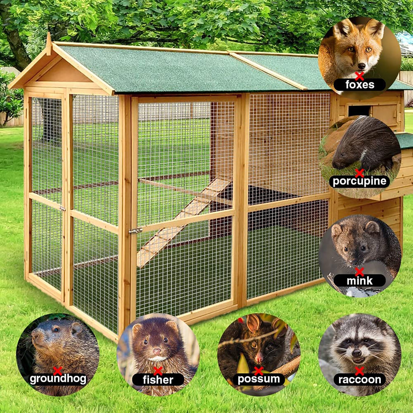 Square Chicken Wire Mesh, Wire Fence Roll, Rabbit Cage Snake Fence