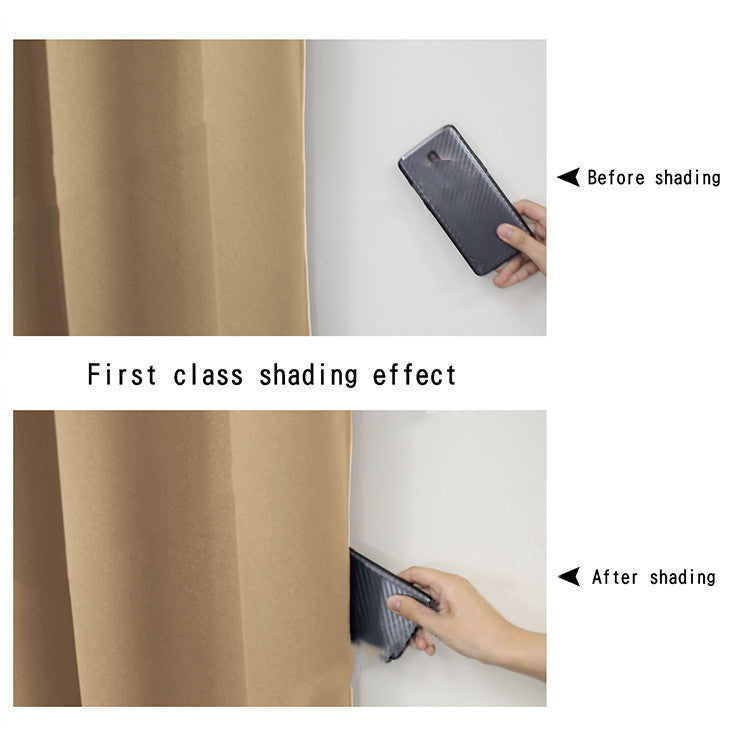 Full Blackout Hot Sale Curtain With Black Lining On The Back ShopWithASmile7.com