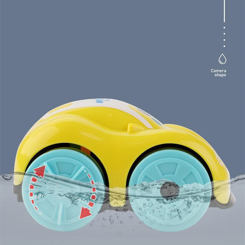Cartoon Amphibious Vehicle On The Chain Clockwork Children's Bath Bath Toy Car