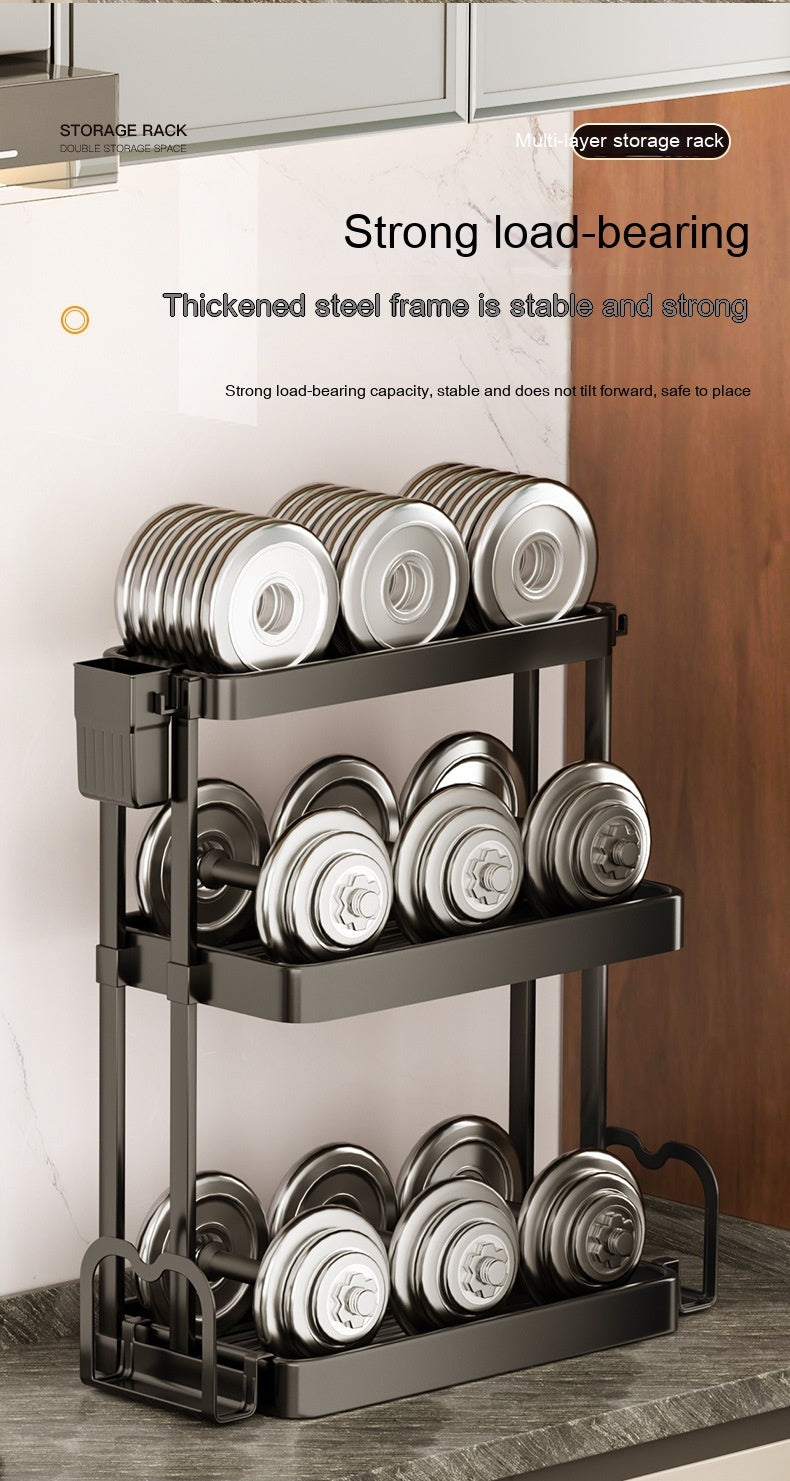 Kitchen Rack For Seasoning Multi-layer Storage Kitchen Supplies ShopWithASmile.com