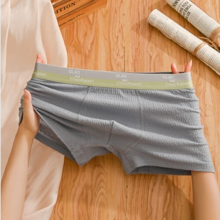 Men's Antibacterial Sports Boxers - Comfortable and Breathable Cotton Underwear ShopWithASmile.com